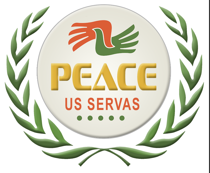 Graphic of US Servas Peace Award Medalion
